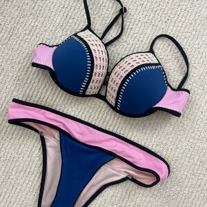 Victoria's Secret Blue and Pink Bikini